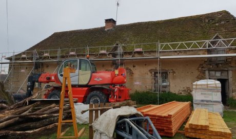 Couverture en ardoises Fibro ciment à Salon La Tour